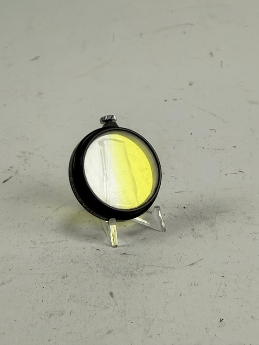 Leitz Leica Black A36 Yellow GB Veri Contrast Camera Lens Filter - Summitar push on 36mm