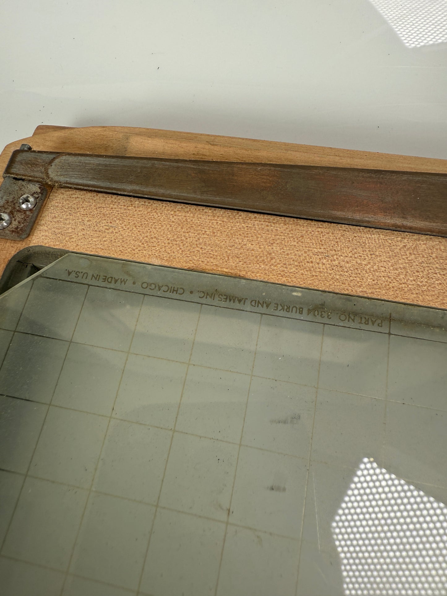 Burke James Grover Large format 8x10 Film large format camera back