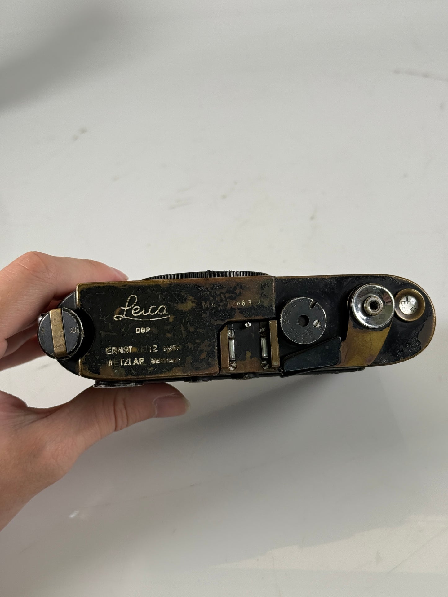 Leica M4 35mm rangefinder film camera original Black Paint