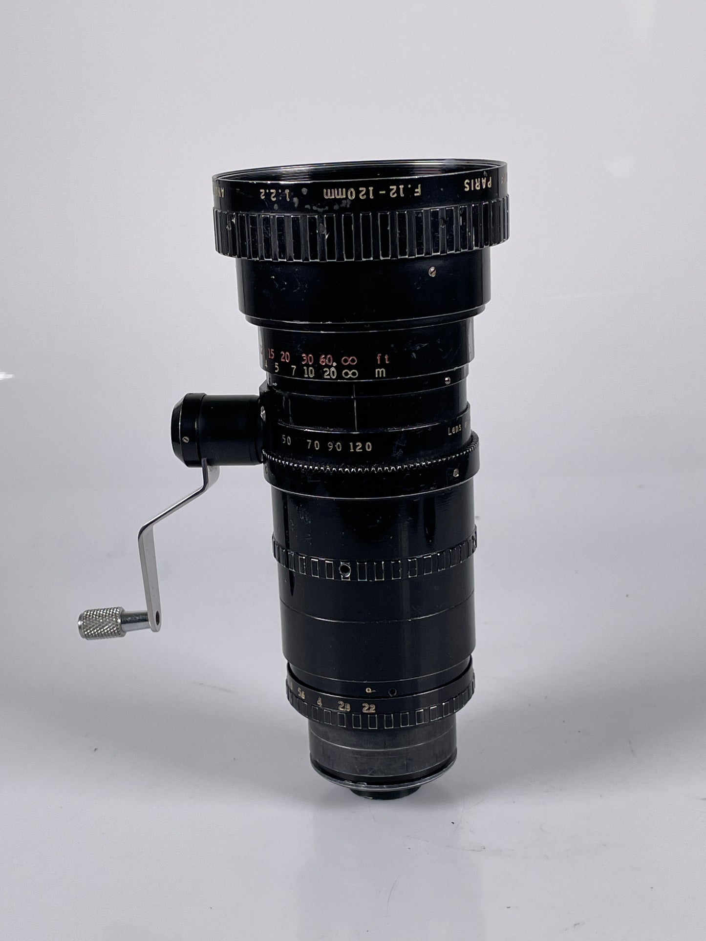 ANGENIEUX 12-120mm F2.2 16mm Arri arriflex Zoom Lens Type 10x12B