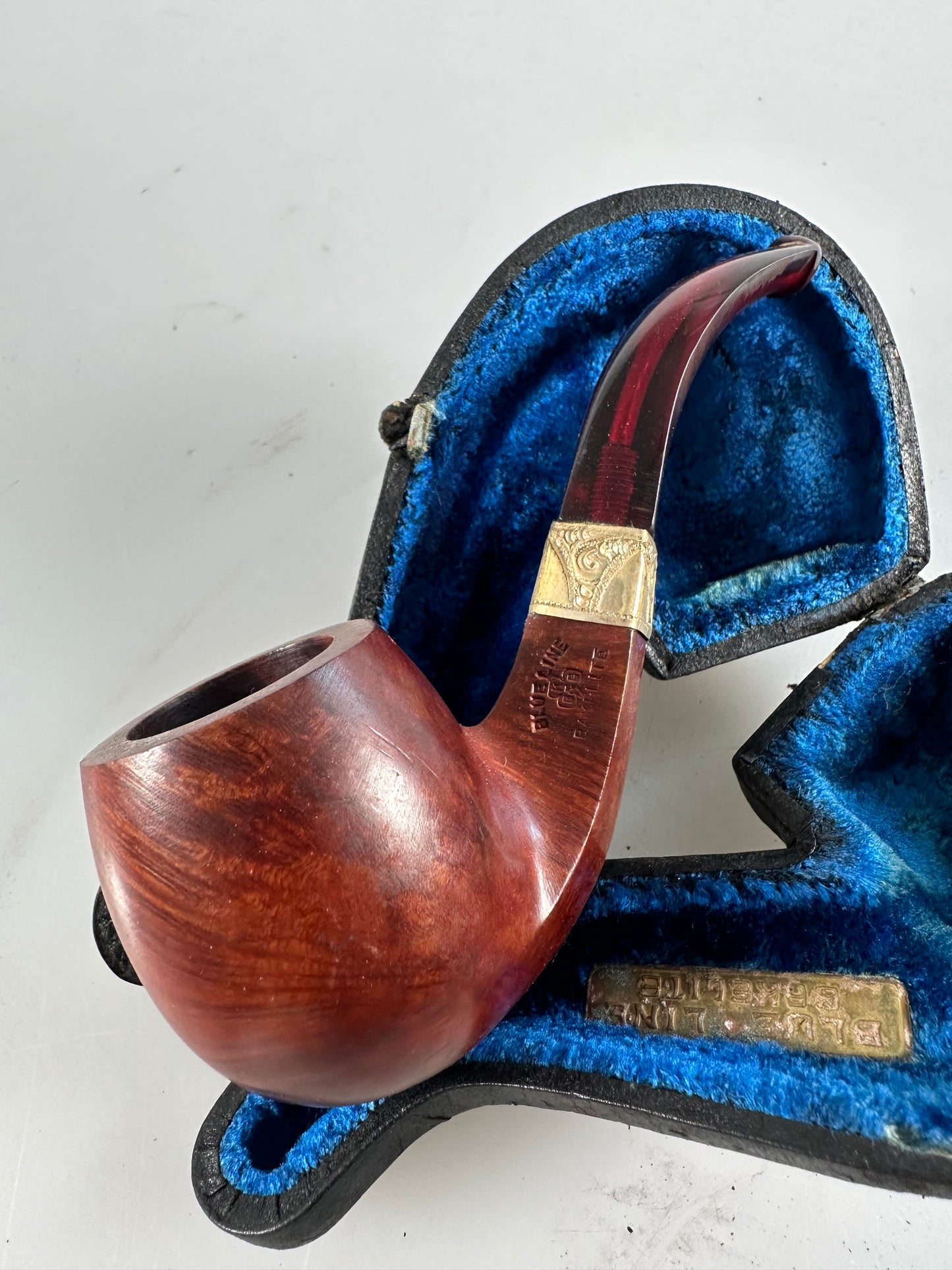 KBB Blue Line Bakelite Pipe, Unsmoked