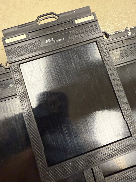 Fidelity Deluxe 4x5 Cut Sheet Film Holder Plastic LOT of 5