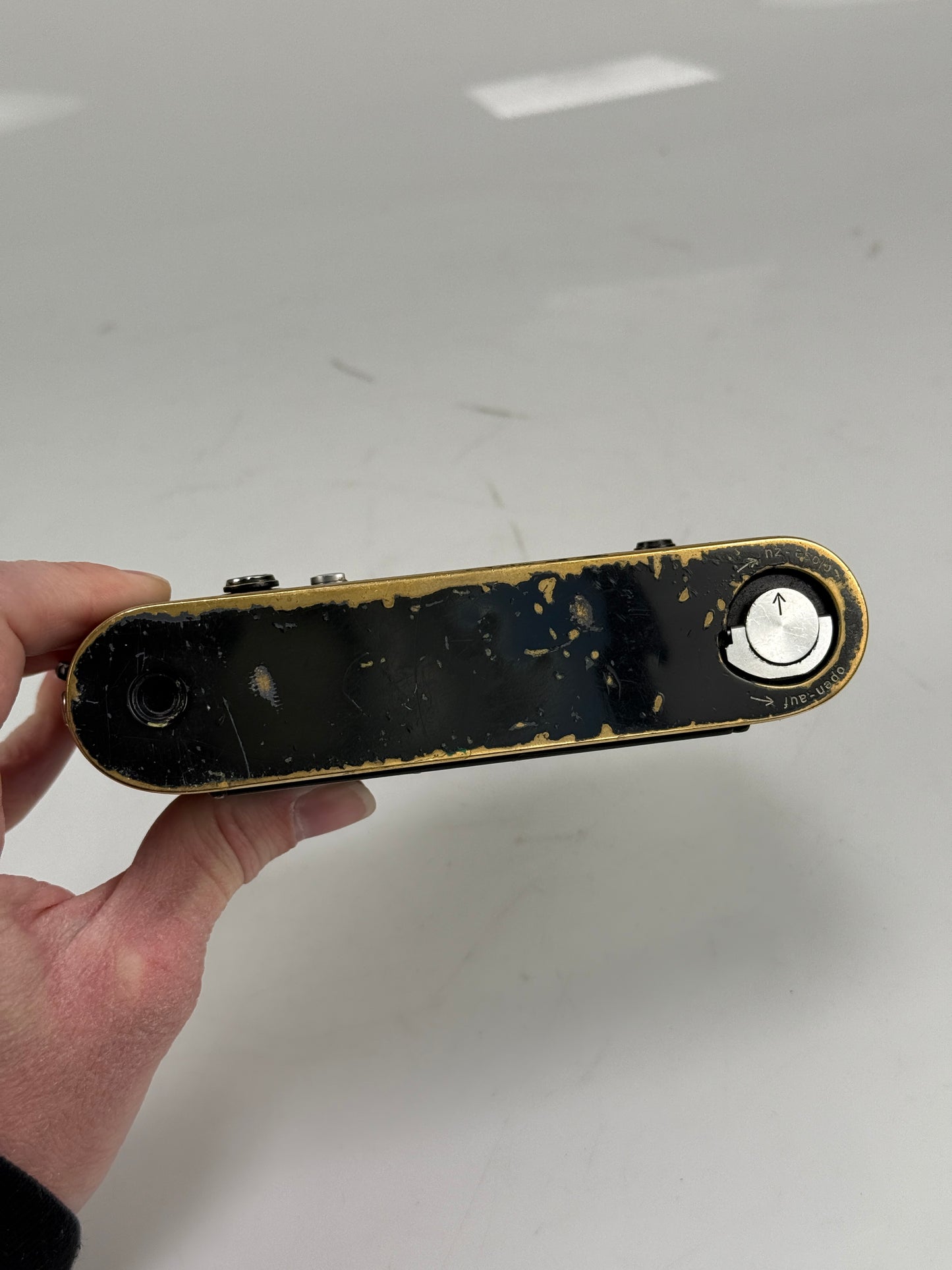 LEICA M2 Self Timer RANGEFINDER FILM CAMERA REPAINT GB Metzcar Black Paint