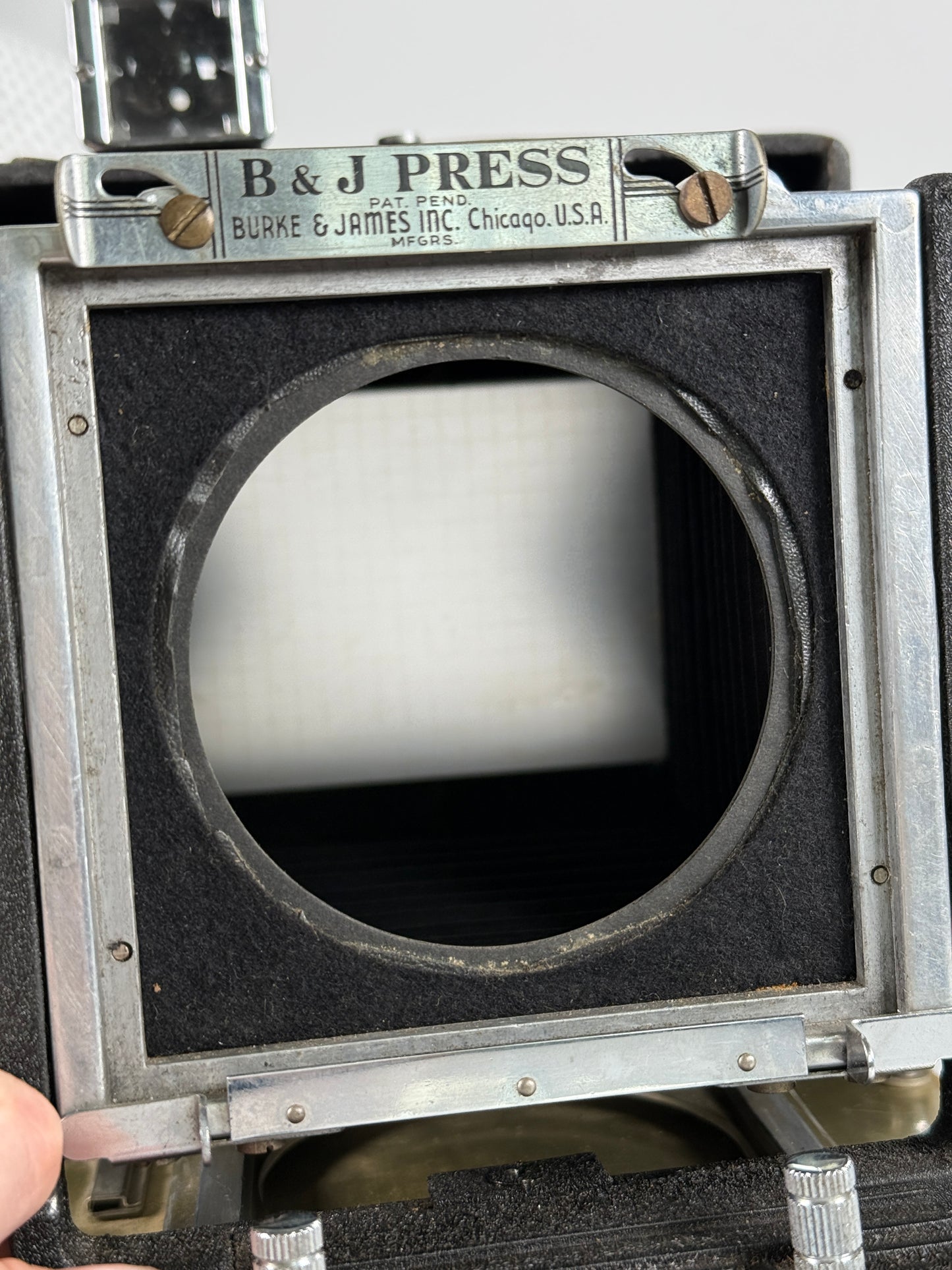 Burke and James Press 4x5 Large Format Camera