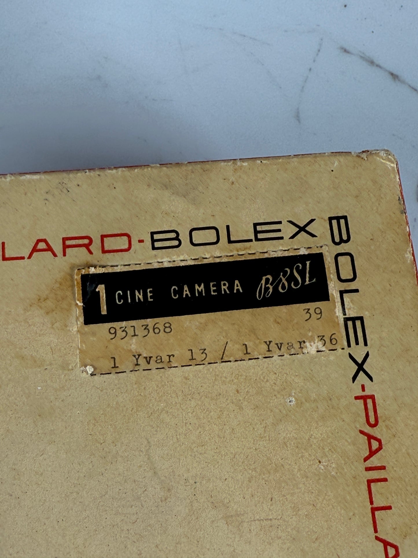 Paillard Bolex B8SL Double 8mm Movie Cine Film Camera w/ 13mm and 36mm Kern Yvar lens