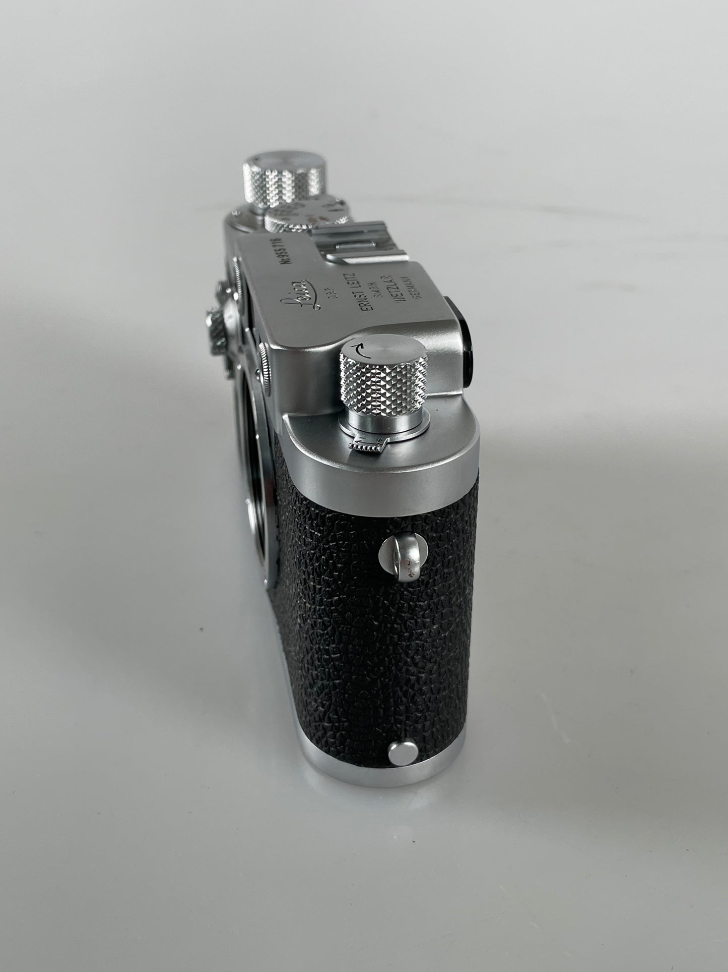 Leica IIIG Screwmount LTM Rangefinder Body in Chrome Silver