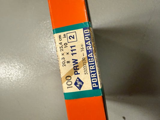 Agfa Portriga Rapid Photo Paper 100 Sheets 8x10 inch PRW 111 2