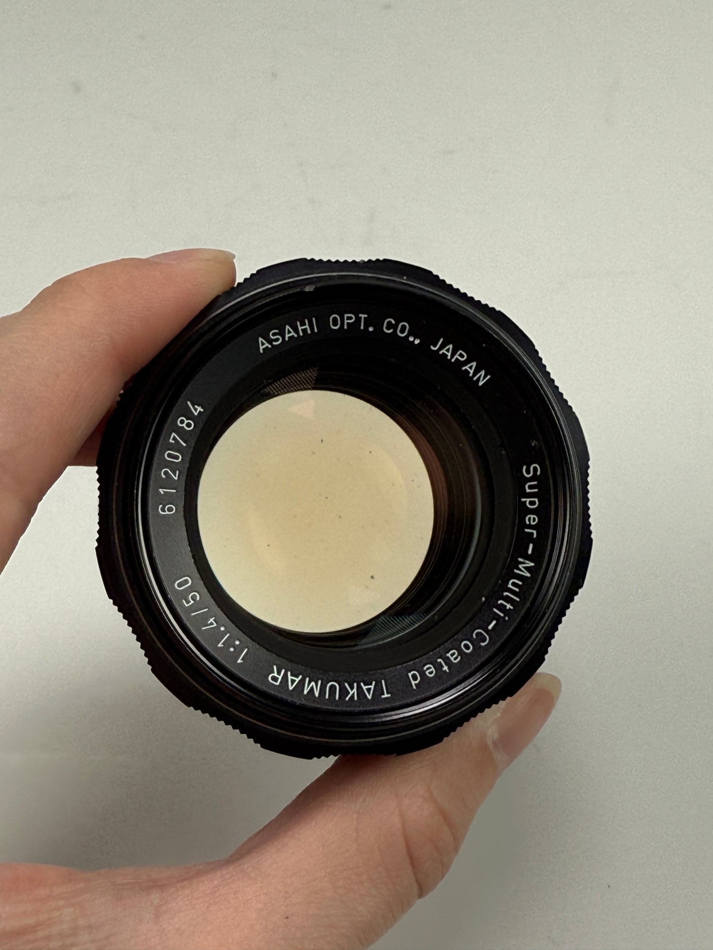 Asahi Pentax Super Multi Coated Takumar SMC 50mm f1.4 lens M42