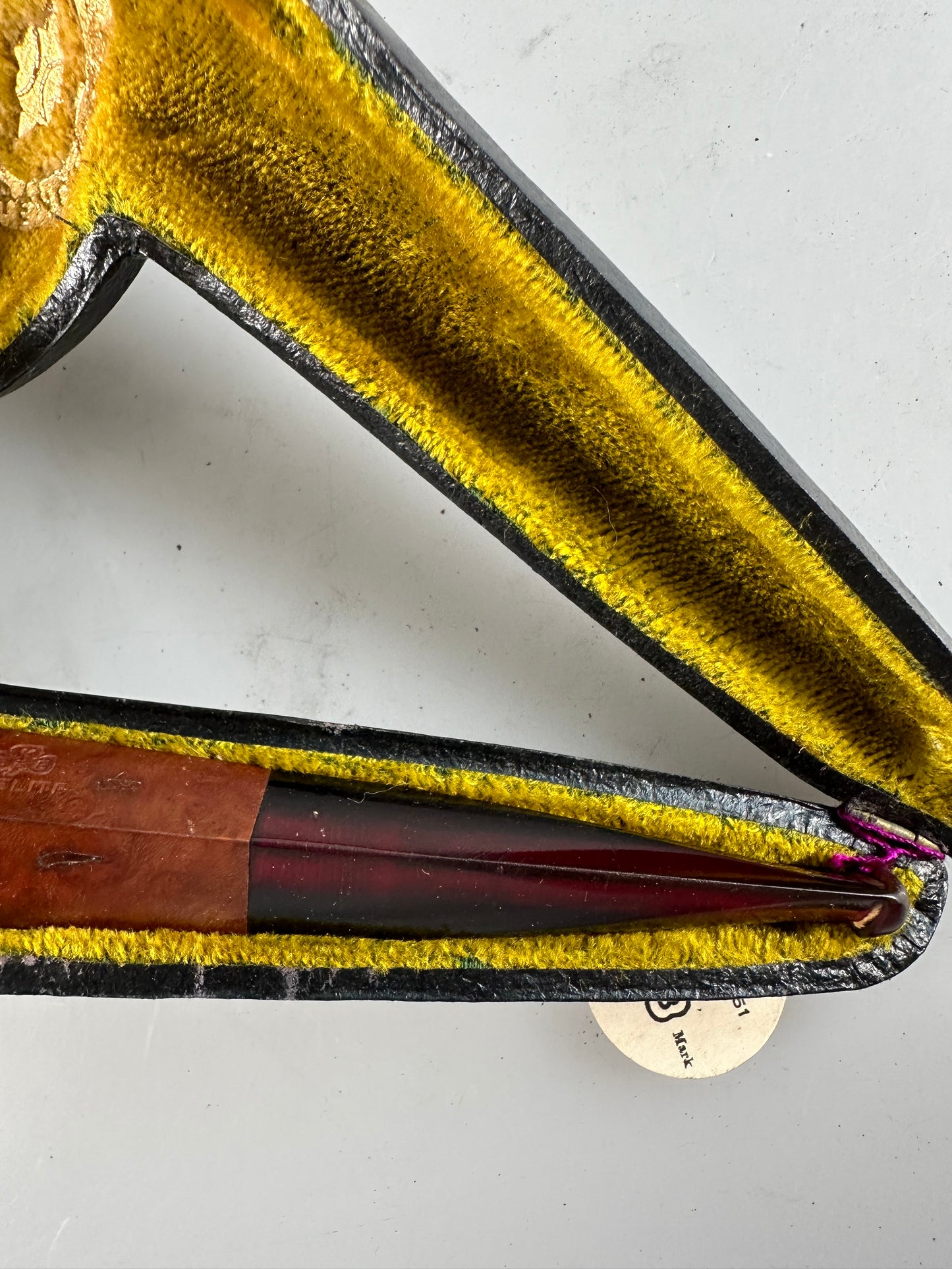KBB Blue Line Bakelite Pipe, Unsmoked French Briar