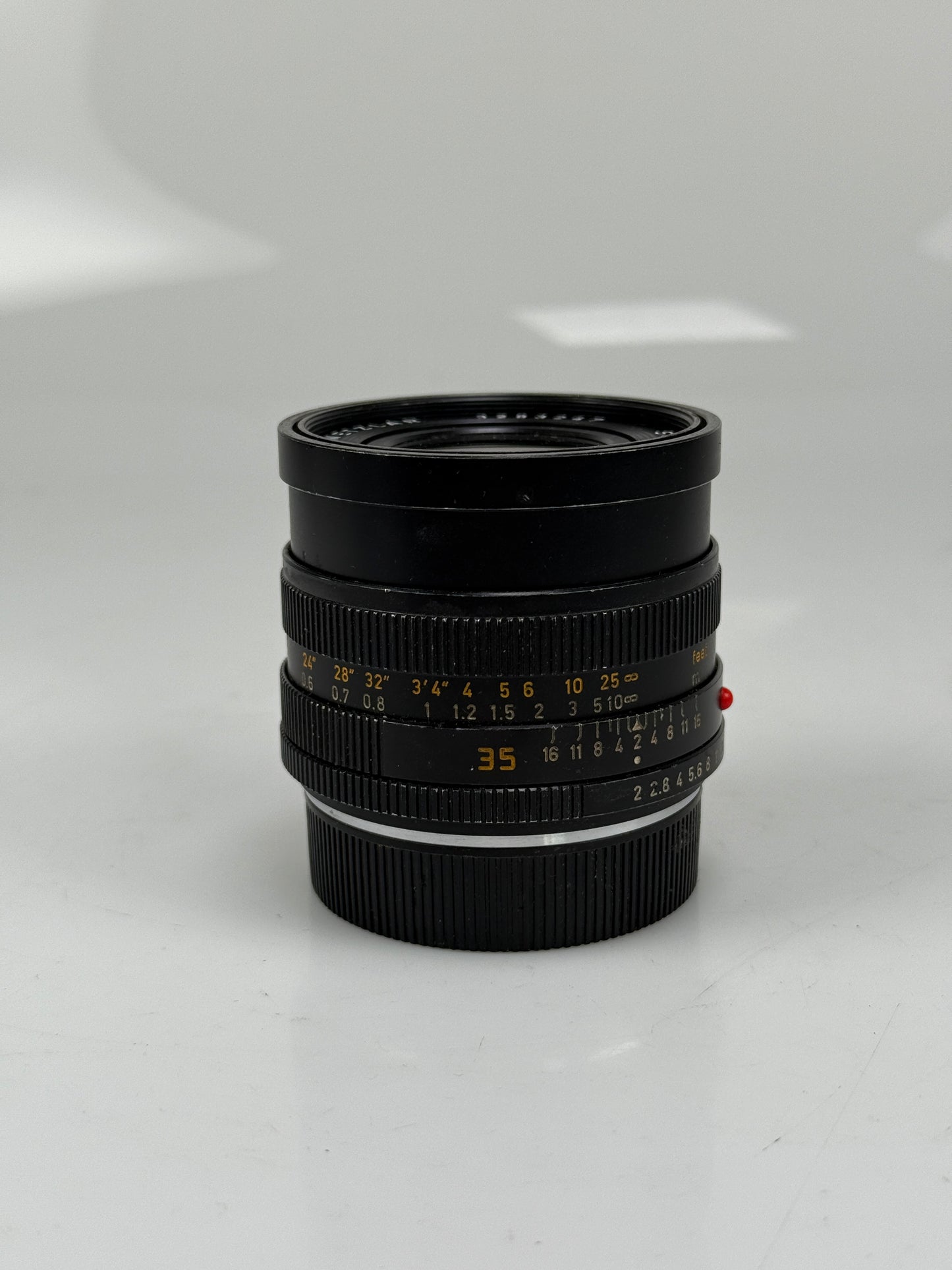 Leica 11115 35mm f2 Summicron-R 3-Cam Late Lens E55