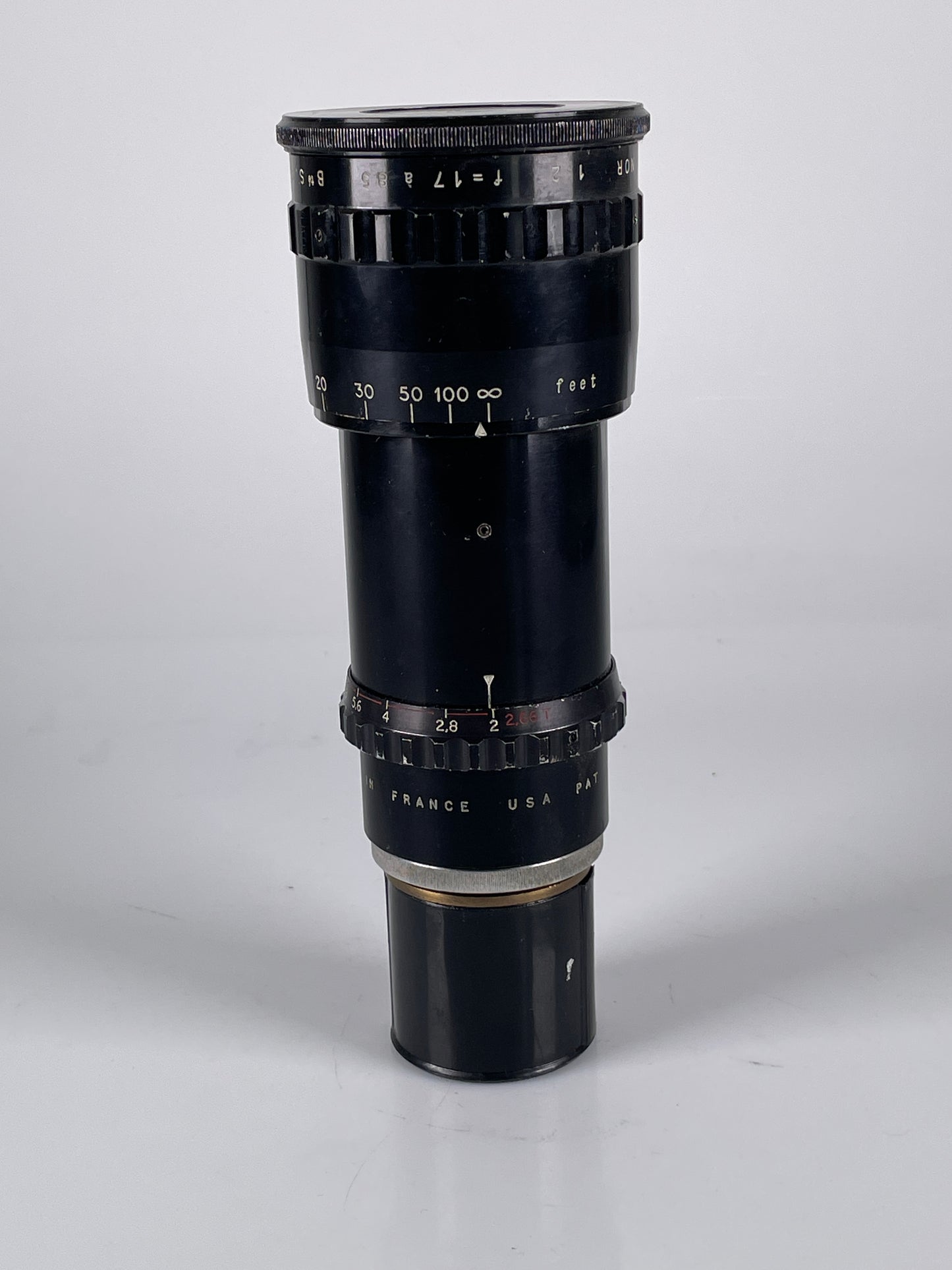 SOM Berthiot Pan-Cinor 17-85mm f2 Film Cine Camera Zoom Lens Paris France arriflex
