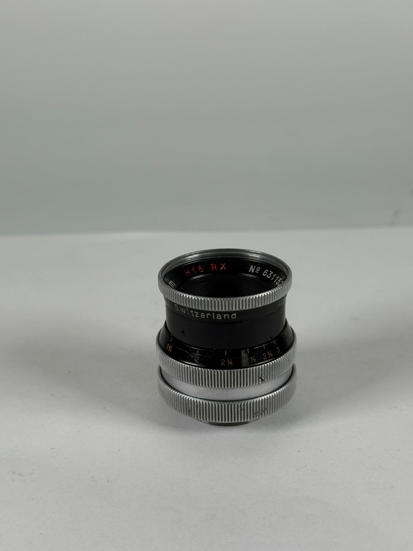 Kern Pizar 25mm f1.5 Lens Bolex C mount H16 RX