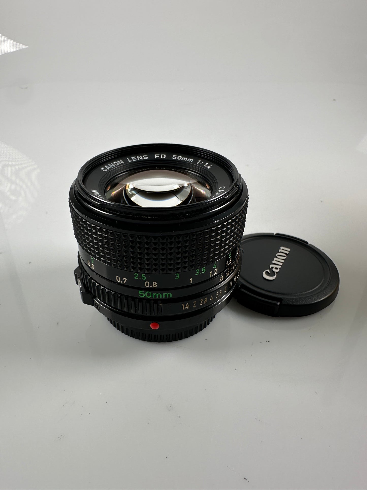 Canon FD New 50mm f1.4 MF prime Lens