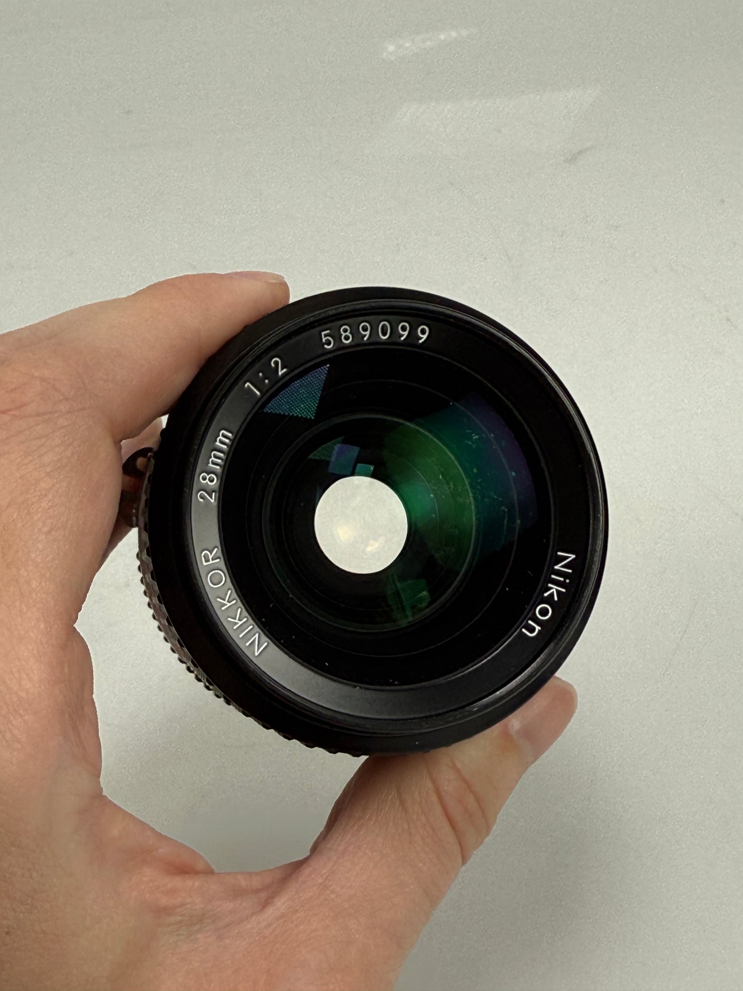 Nikon Ais NIKKOR 28mm f2 MF Lens manual focus