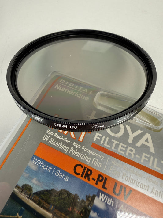 Hoya 77mm CIR-PL Polarizing UV Filter