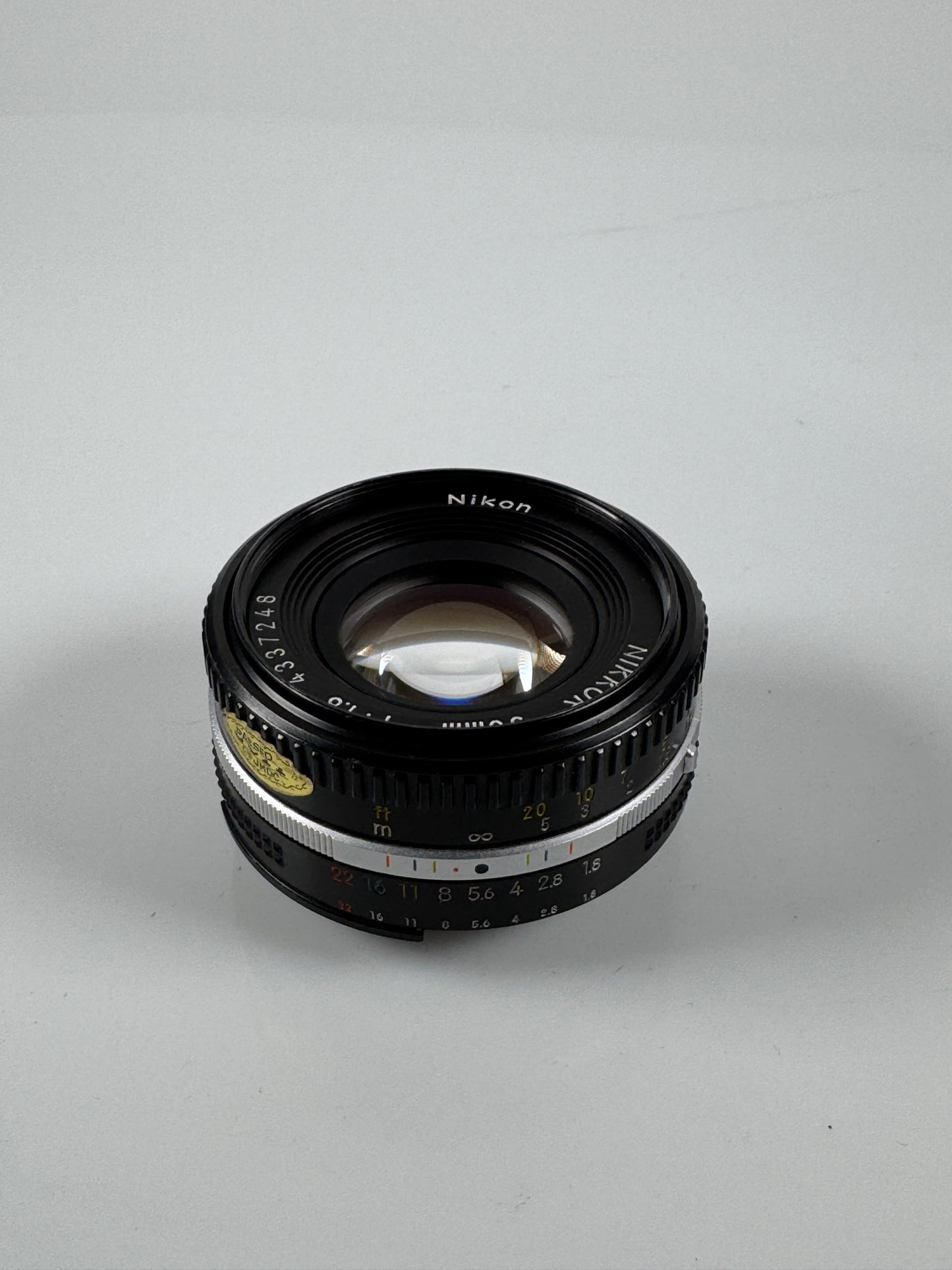 Nikon Nikkor Ai-s AIS 50mm f1.8 Lens Prime Pancake SLR