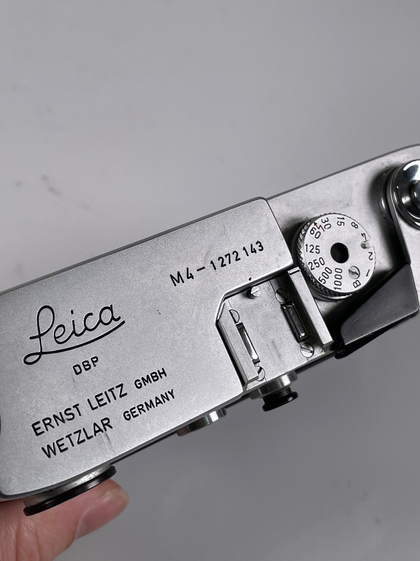 Leica M4 Chrome 35mm rangefinder film camera body