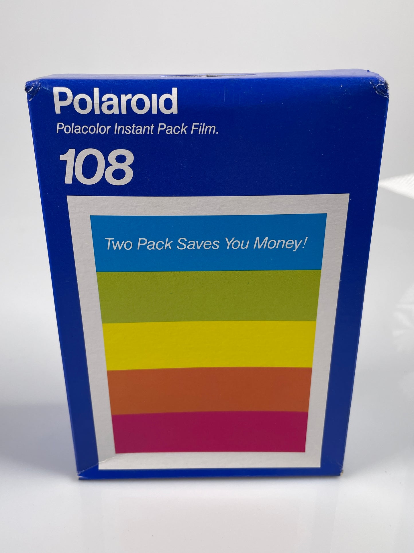 Polaroid Type 108 Polacolor Instant Twin Pack Film Sealed 16 shots exp 1997