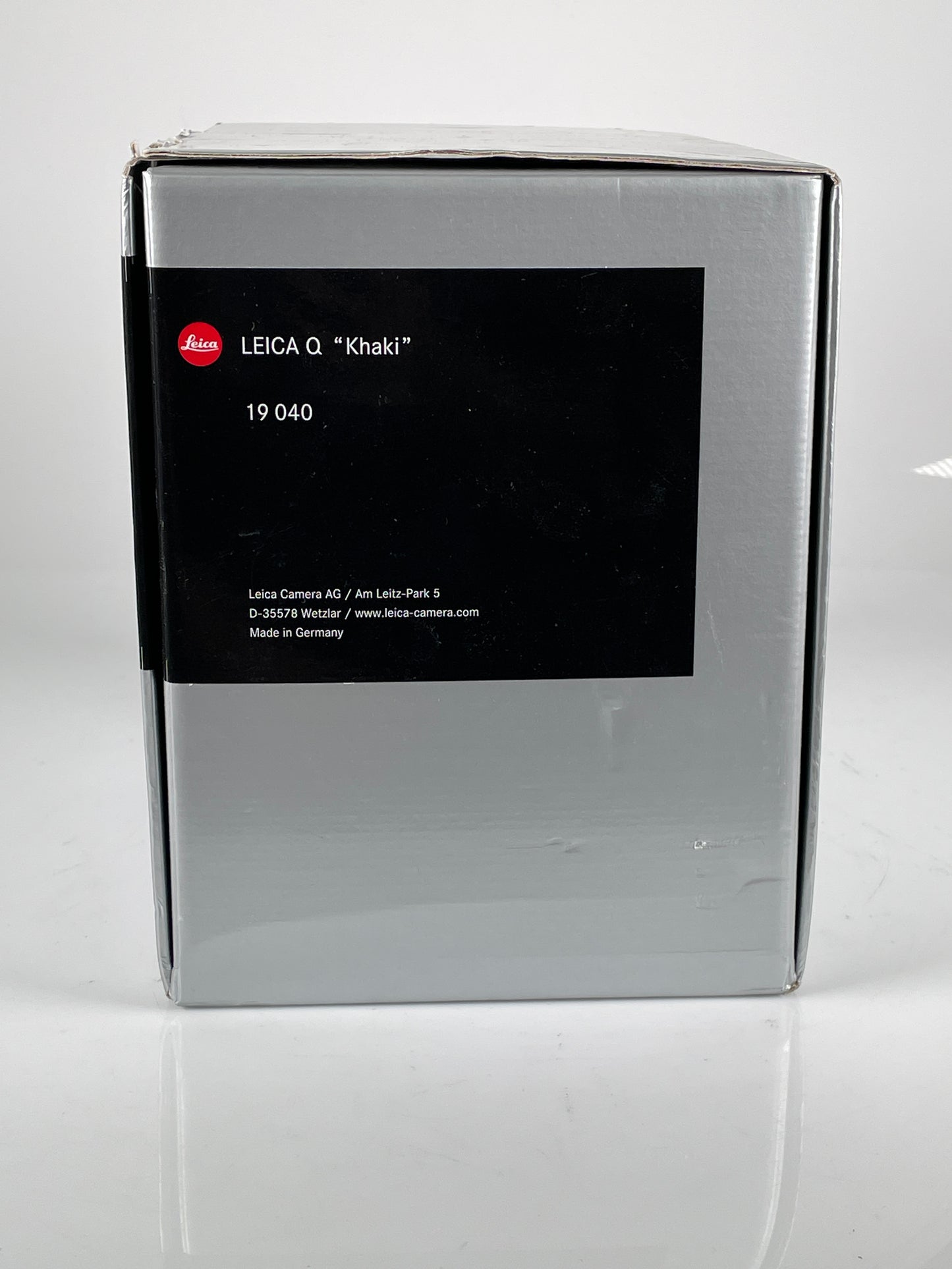 Leica Q Khaki digital camera Box