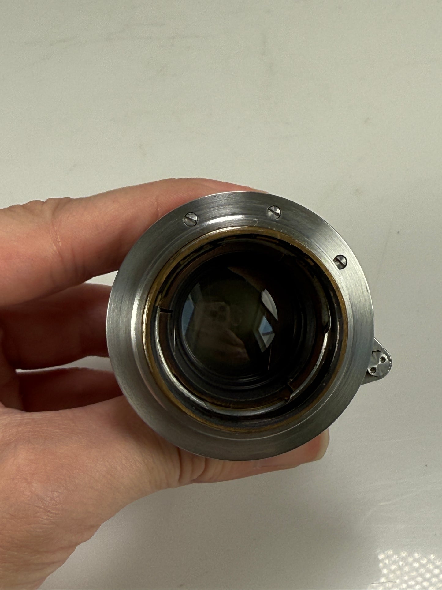 Leica Summitar 5cm f2 Ltm screwmount rangefinder lens Chrome