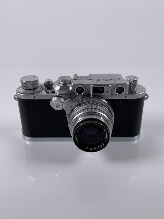 Kardon Rangefinder 35mm Film Camera PH-629 signal corp US Army Kodak Ektar 47mm f2