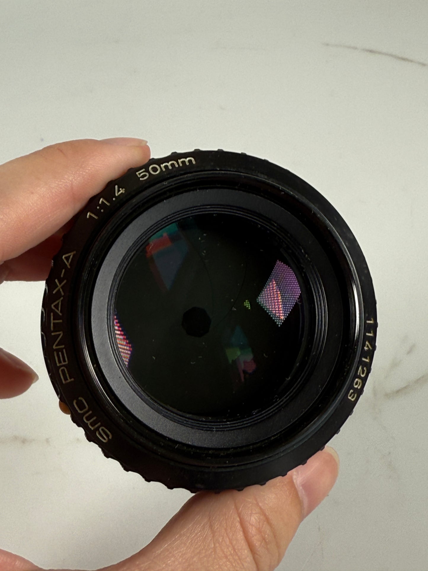Pentax 50mm f1.4 SMC A Lens K-Mount