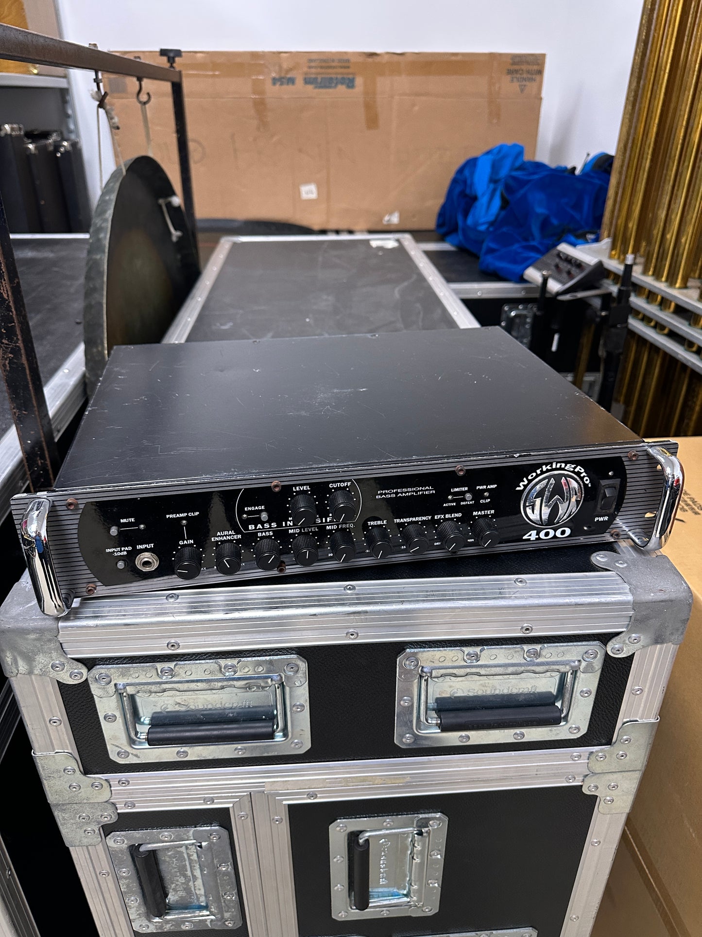 SWR Working Pro 400 400W Rackmount Bass Amp Head
