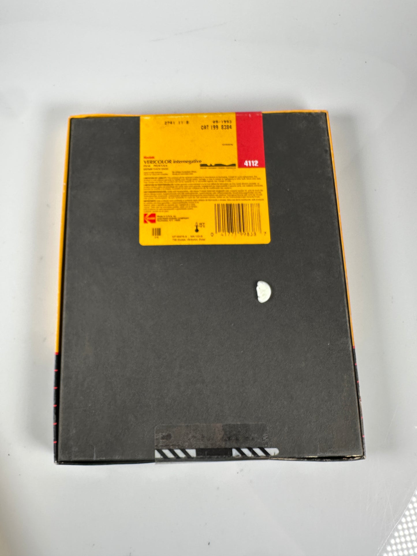 Kodak Vericolor internegative 10 sheets 8x10 exp 1993