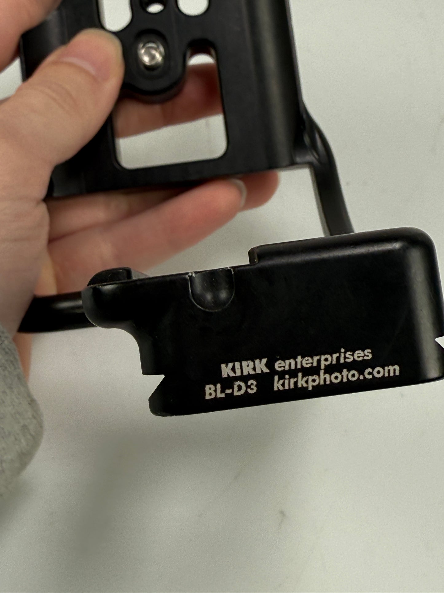 Kirk Enterprises BL - D3 L Bracket - Nikon D3 - Arca Swiss