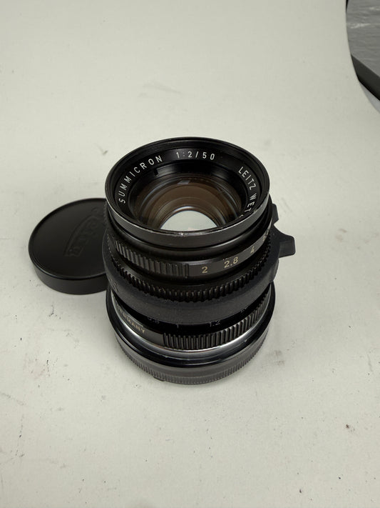 Leica M mount 50mm F2 Summicron V3 version 3 lens
