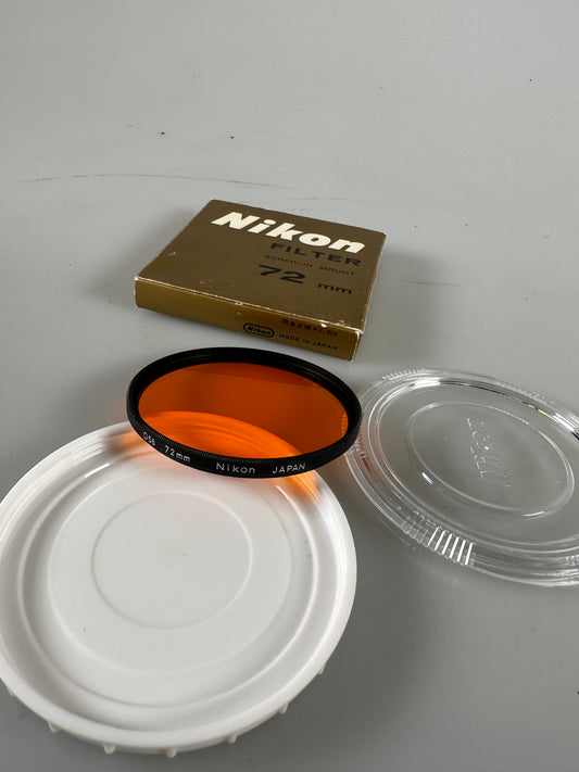 Nikon 72mm O56 Orange Filter