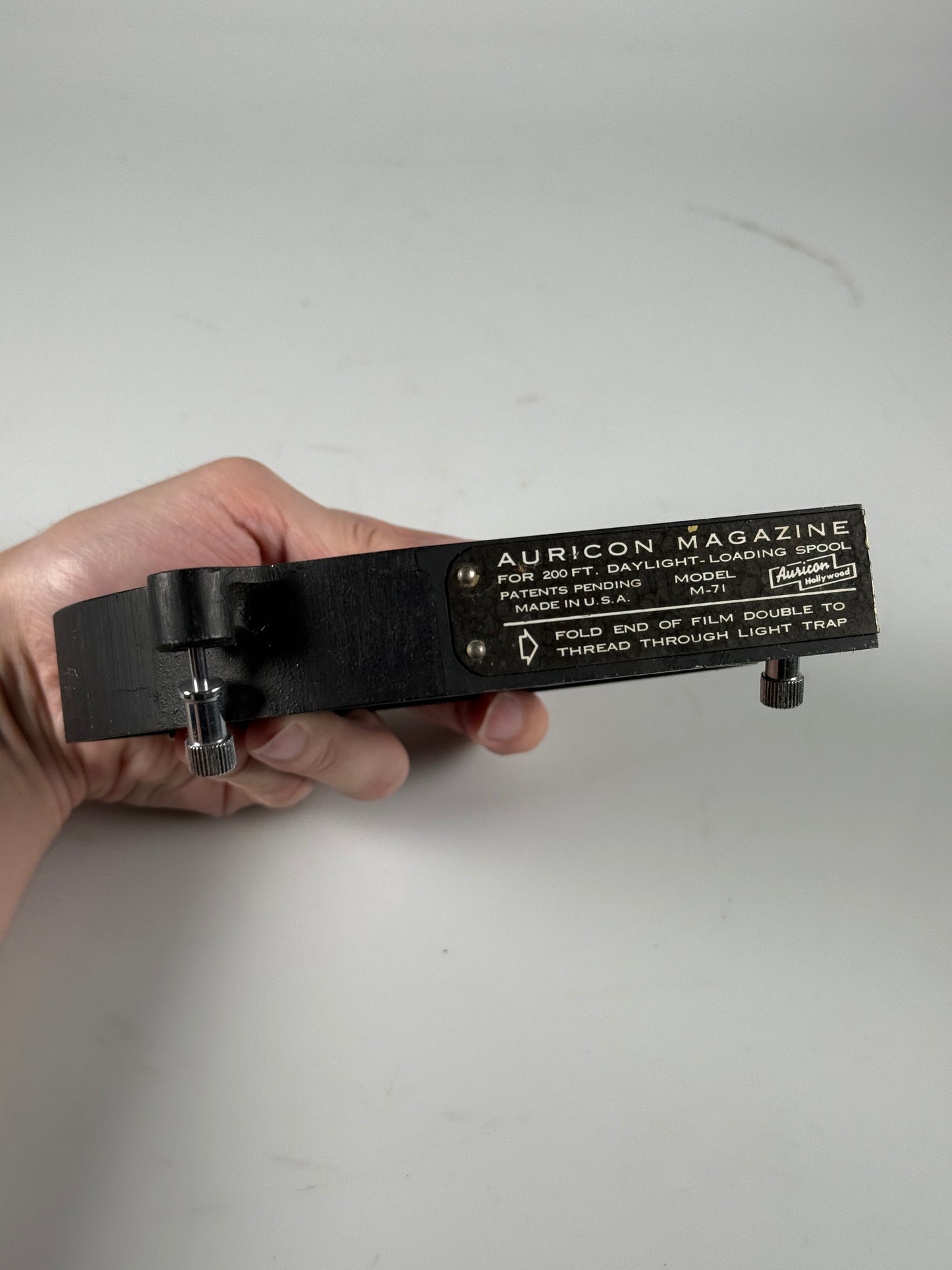Auricon Hollywood Berndt-Bach Magazine for 200ft daylight loading spool M-71