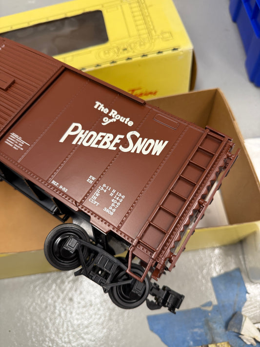Aristo-Craft REA-46012 Lackawanna "Route of the Phoebe" Boxcar 1:29 G-Gauge