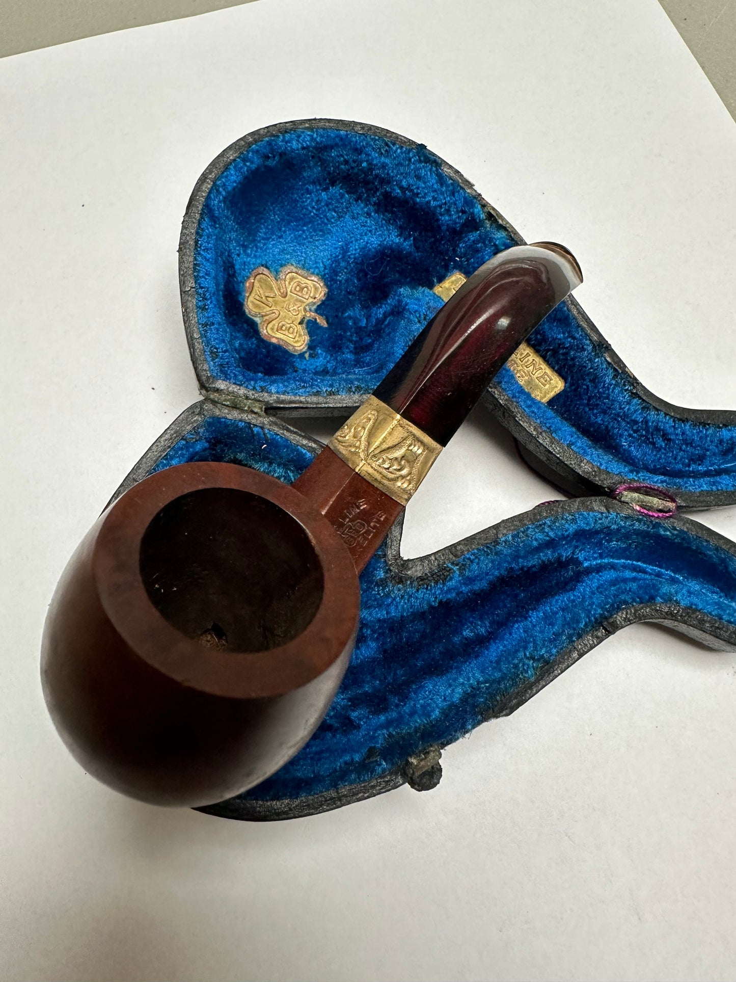 KBB Blue Line Bakelite Pipe, Unsmoked