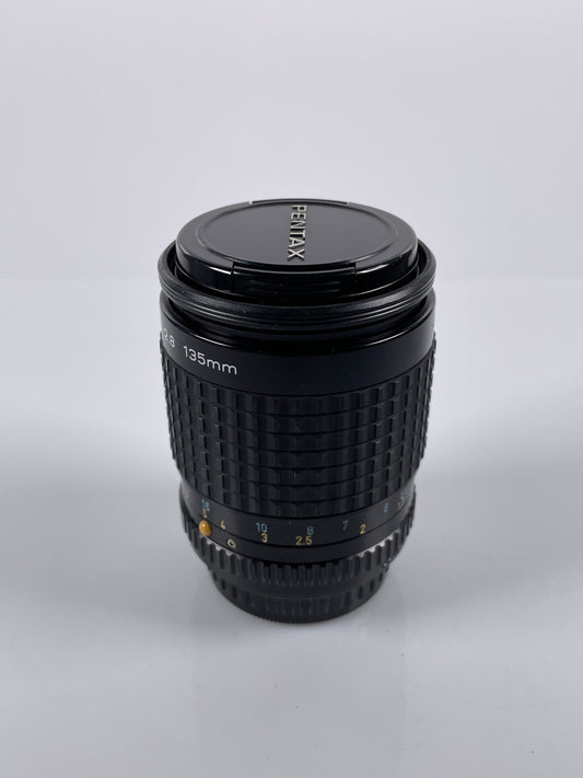 Pentax-A K Mount SMC 135mm f2.8 MF Telephoto Lens