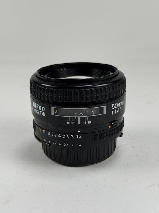 Nikon AF-D NIKKOR 50mm f1.4 D Standard Prime Lens 50/1.4