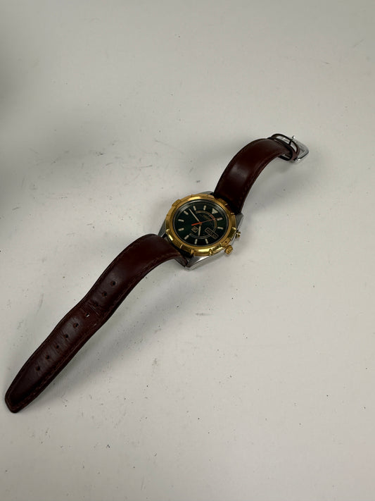 Sieko Kinetic Men’s Indicator Watch 5M23-6A89 Sapphire Crystal Japanese Movement