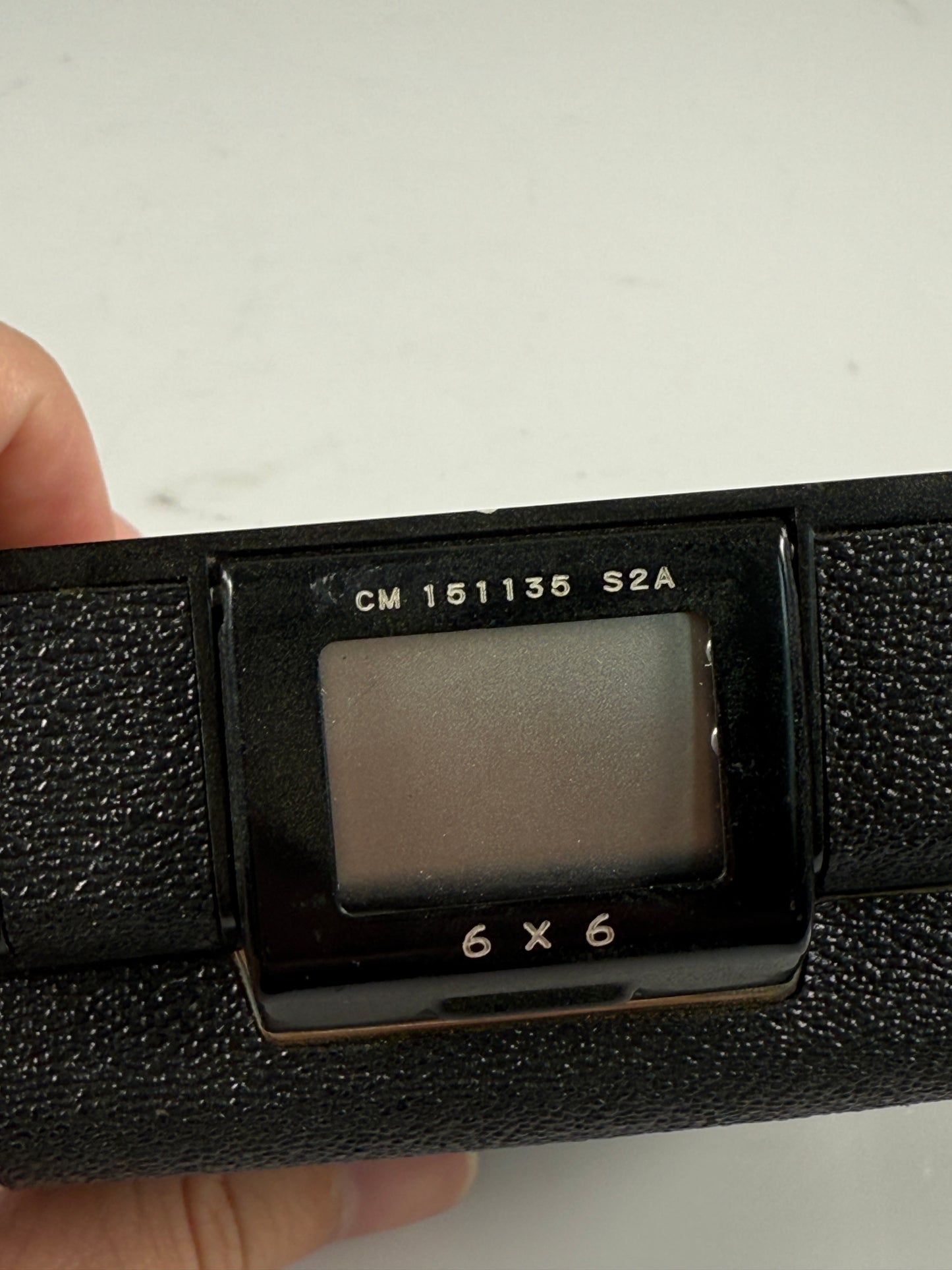 Zenza Bronica 6x6 Roll Film Back Holder S2 S2A 120/220 chrome