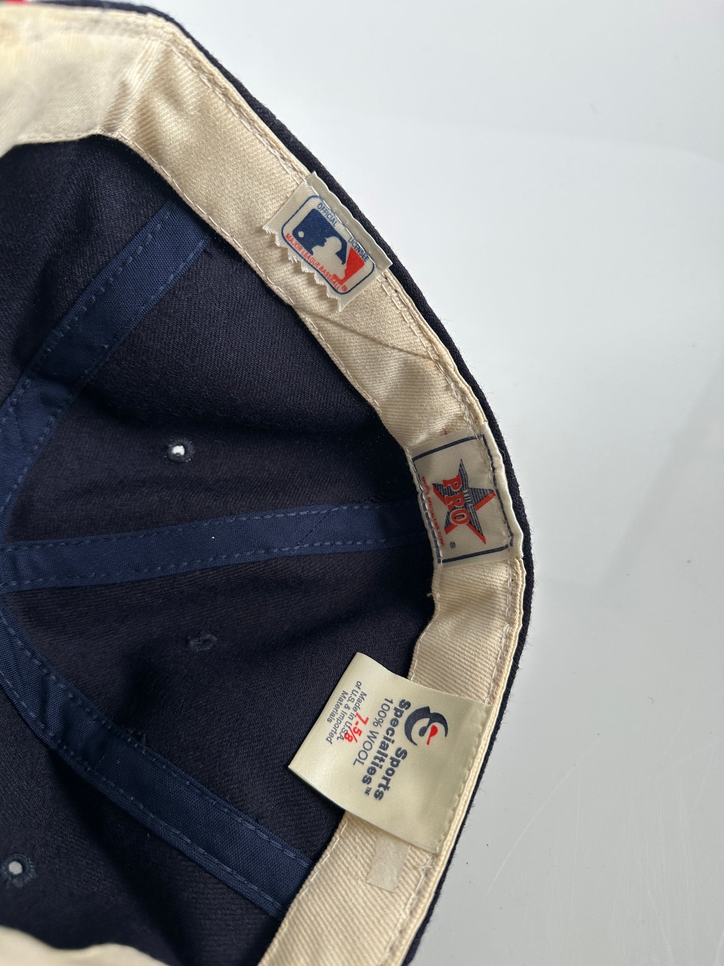 Vintage Atlanta Braves Fitted 7-5/8 Wool Cap Hat Sports Specialties