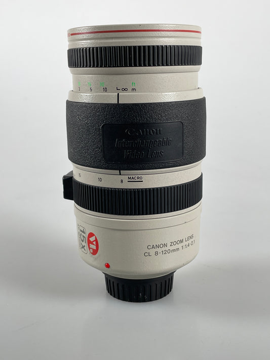 Canon Zoom Lens CL 8-120MM 1:1.4-2.1 VL 15X AF MACRO Cinema