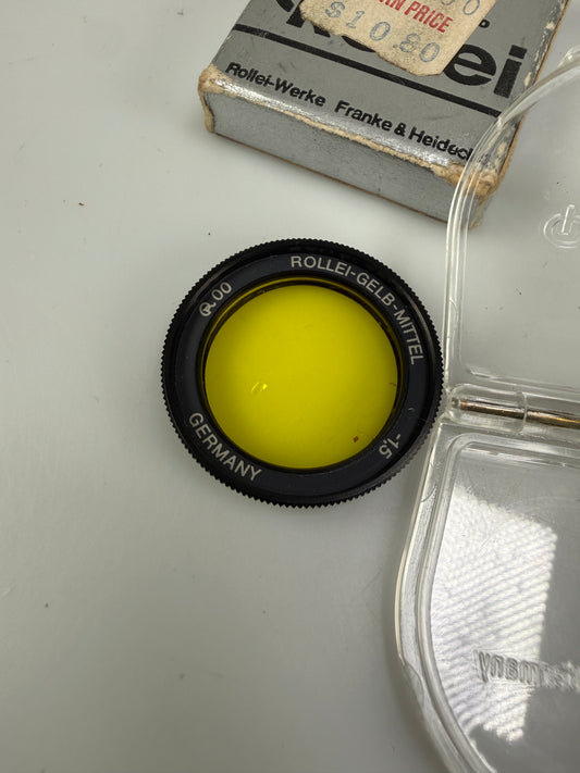 Rollei-Yellow R00 24mm Filter For Rollei 35/35T/35B