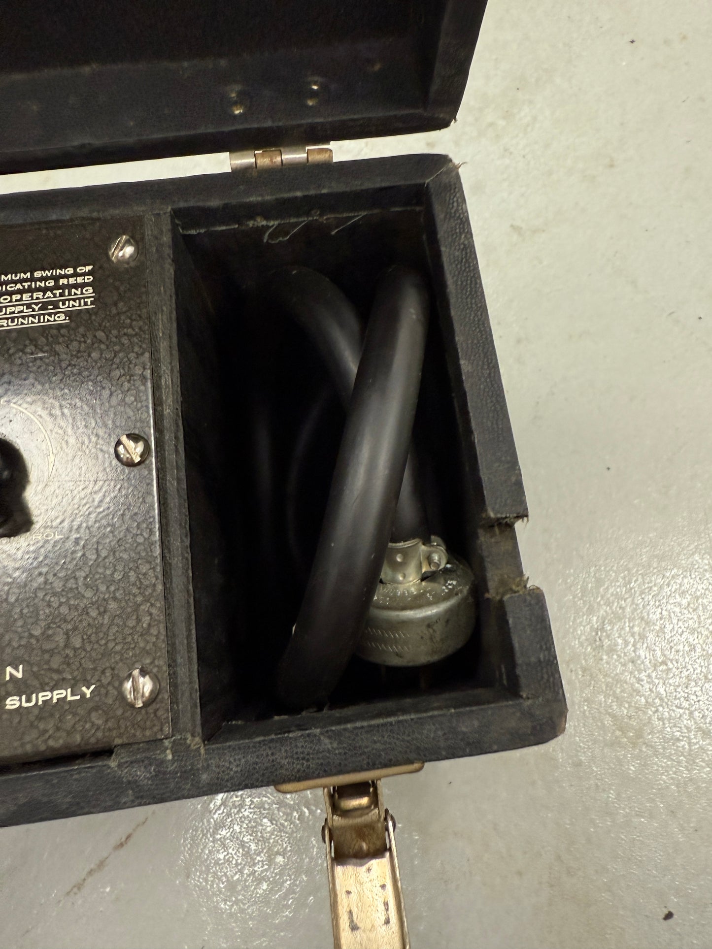 Bach Auricon Sound on Film recording equipment portable power supply