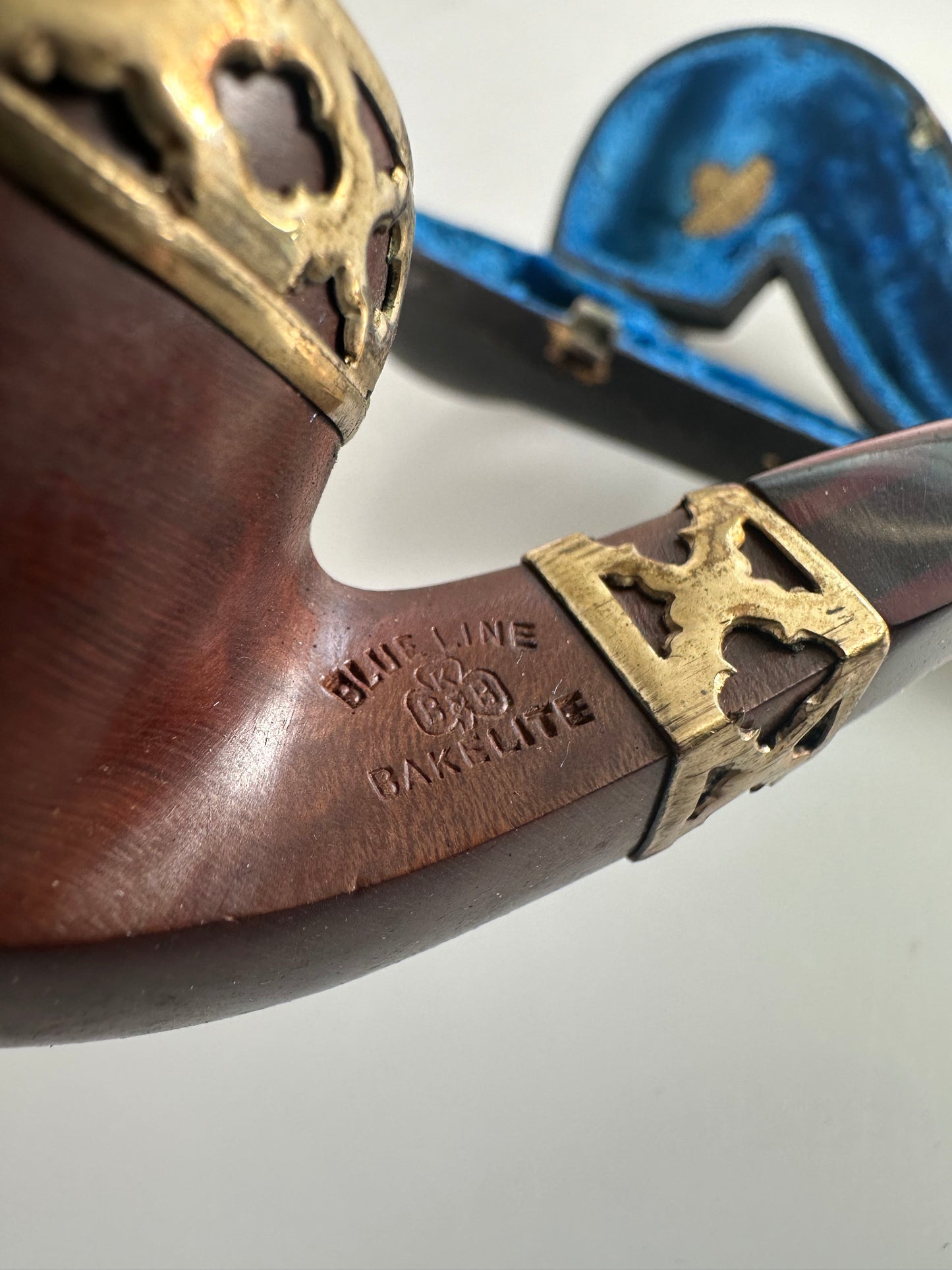 KBB Blue Line Bakelite Pipe, Unsmoked