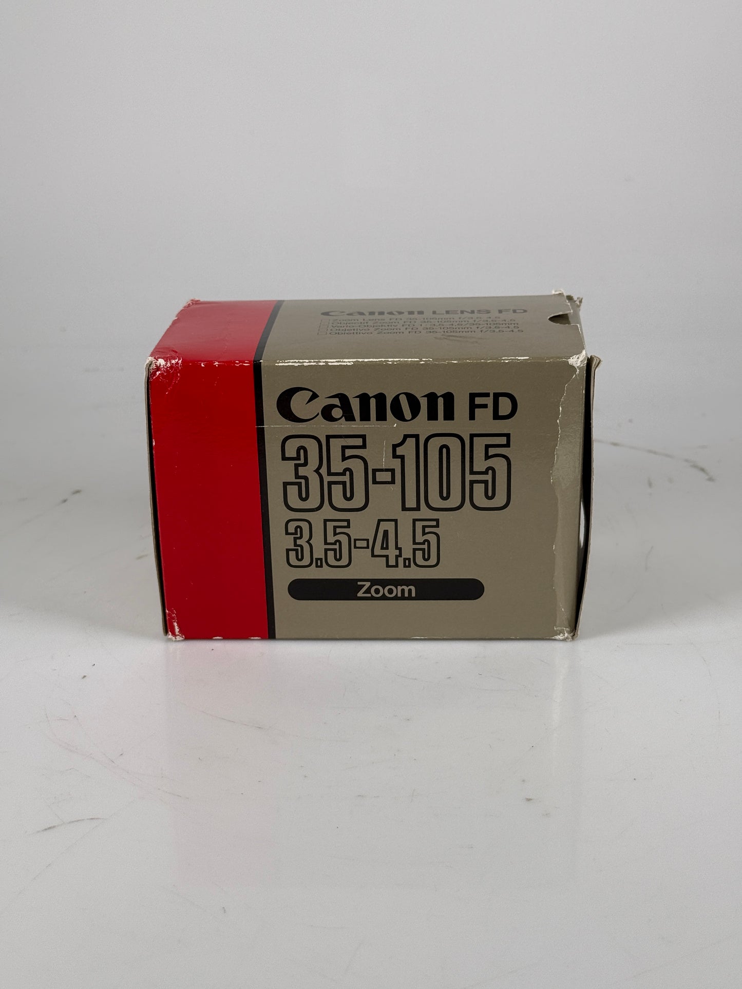 Canon New FD NFD 35-105mm f3.5-4.5 MF Zoom Lens For SLR