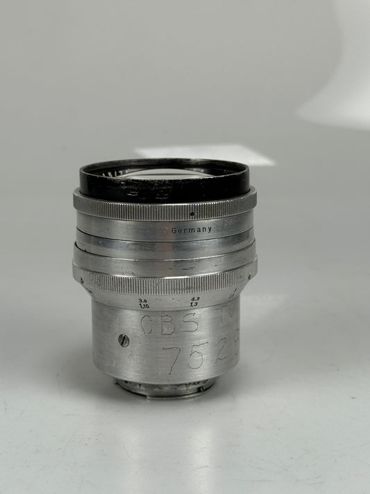 Carl Zeiss Jena Biotar 7.5cm f/1.5 75mm RED T exakta