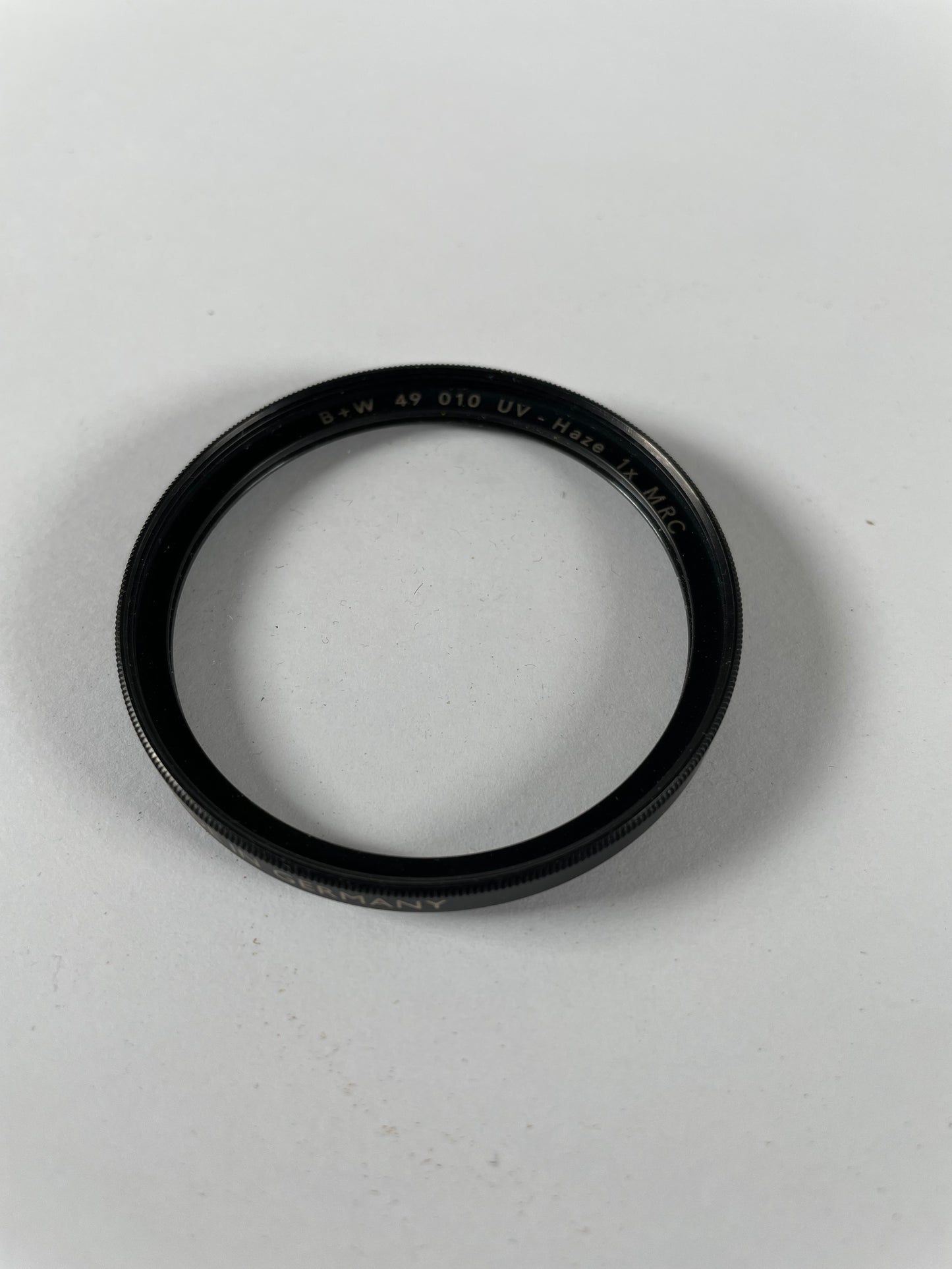 B+W 49mm 010 UV Haze Lens Filter UV MRC 1x