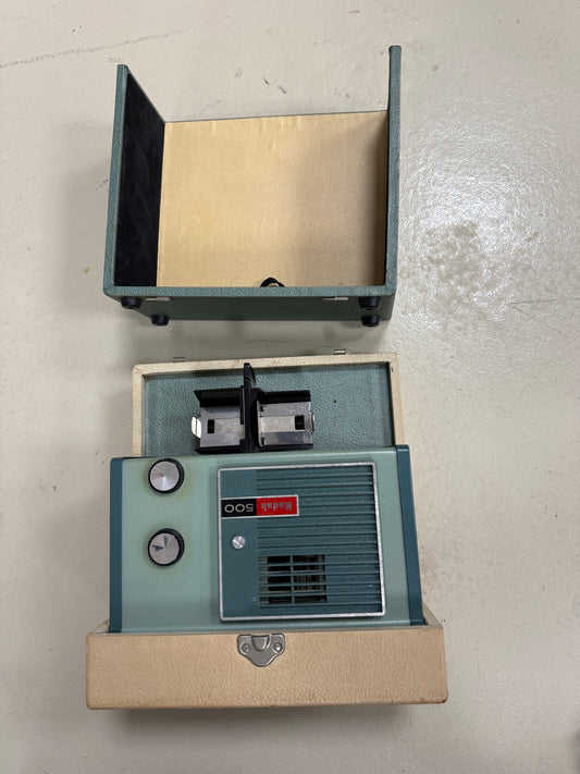 Vintage Kodak 500 Slide Projector Complete w/Tray+ Power Cord