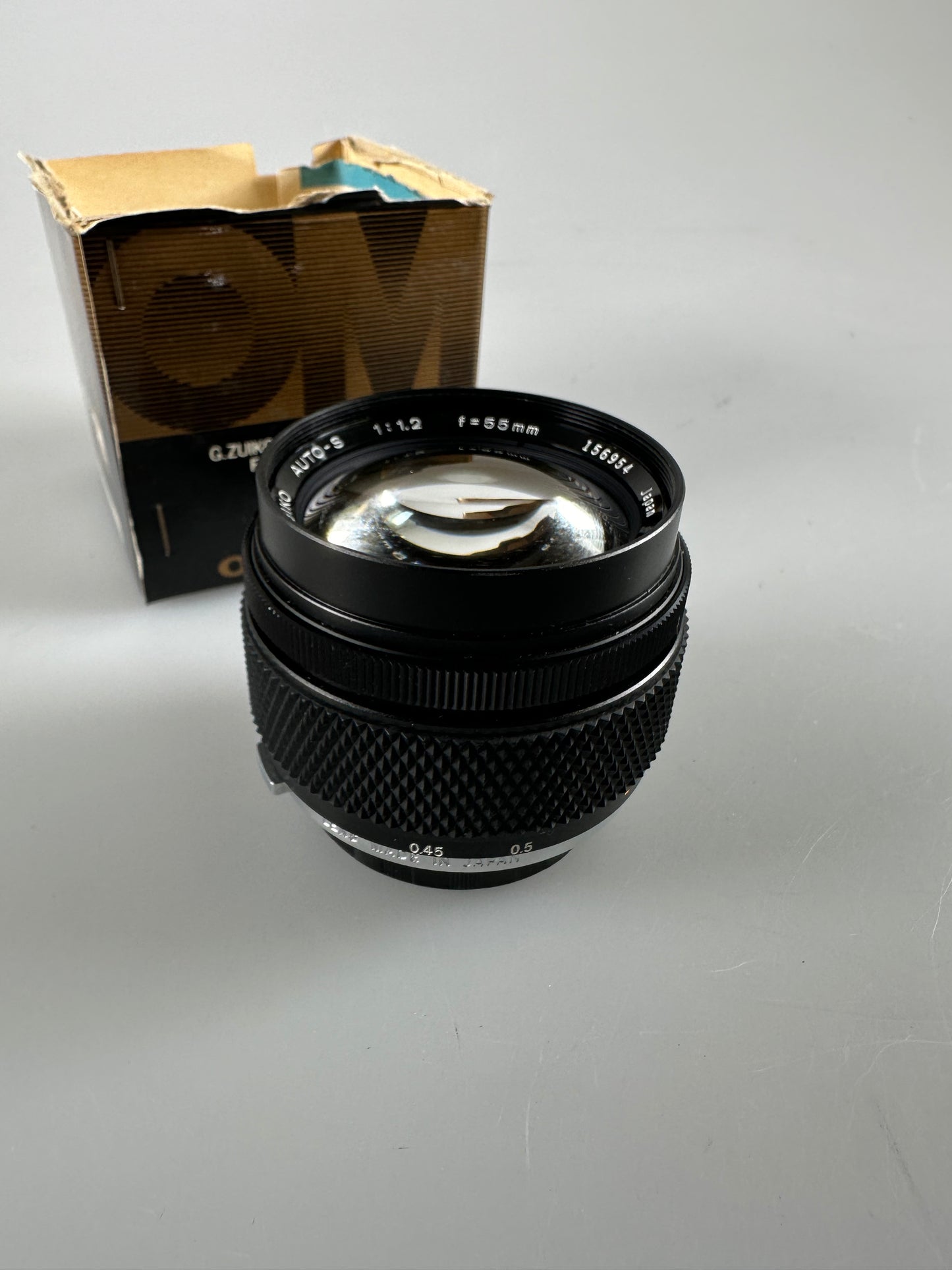 OLYMPUS OM-System G.Zuiko Auto-S 55mm F1.2 MF Lens