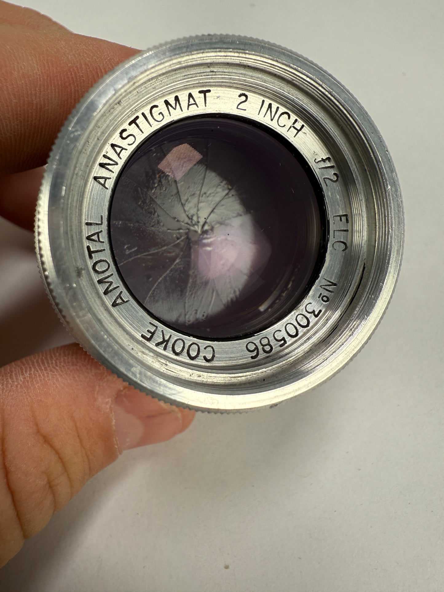 Cooke Amotal Anastigmat 2 inch 50mm f2 ELC LTM Leica Mount lens Taylor Hobson