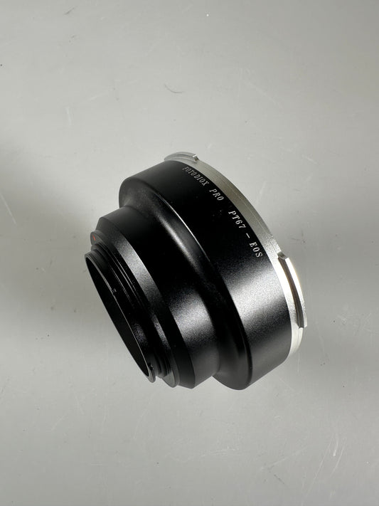 Fotodiox Pro Mount Adapter for Pentax 67 Lens to Canon EOS Camera